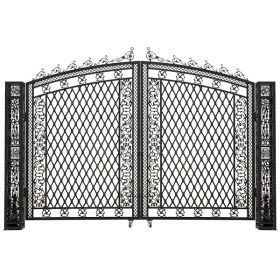 Bridgeton Moore Aluminum Tall Driveway Gates (KIT)