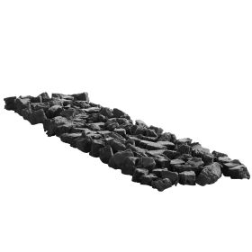 VEVOR Lava Rocks, 0.8-1.2 inch Fire Stones Lava Rocks For Fire Pit, Reusable Fire Pit Stones Indoor and Outdoor Use
