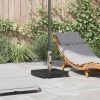 Parasol Base Black 16.14 x 16.14 x 14.57 in Granite