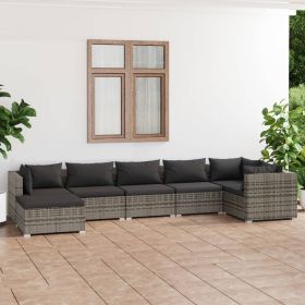 Garden Lounge Set Grey, Anthracite