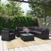 Garden Sofa Black