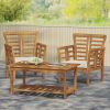 CAYDON 2 CLUB CHAIRS + TABLE
