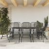 Garden Dining Set Anthracite Expanded Metal Mesh with E-coating