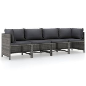 Garden Sofa Grey, Anthracite