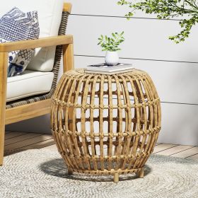 Boho Style Outdoor Side Table