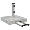Parasol Base Grey 16.14 x 16.14 x 14.57 in Granite