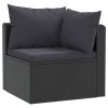 Garden Sofa Black