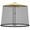 1PC9 -10 Feet Outdoor Umbrella Table Screen Mosquito Bug Insect Net
