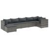Patio Lounge Set Gray, Anthracite