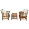 Garden Lounge Set Solid Acacia Wood Large Durable