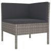 Garden Furniture Set Gray