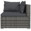 Garden Lounge Set Grey, Anthracite