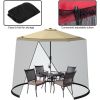 1PC9 -10 Feet Outdoor Umbrella Table Screen Mosquito Bug Insect Net
