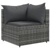 Patio Lounge Set Gray, Anthracite