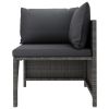 Garden Sofa Grey, Anthracite