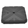 Square Patio Umbrella Base, Cantilever Offset Umbrella Base Heavy Duty Outdoor Umbrella Stand Base