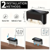 32/16 PCS Solar Deck Lights Outdoor, Solar Step Lights Waterproof Led Solar lights for Outdoor Stairs, Step , Fence, Yard, Patio