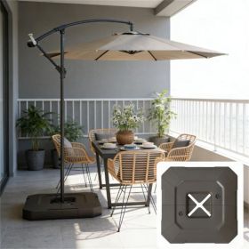 Cantilever Umbrella Base Weight Set (Color: Universal)