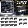 8/16/32 solar outdoor deck lights, garden lights, atmosphere lights, LED walk lights, light source control, suitable for balconies, terraces