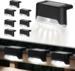 8/16/32 solar outdoor deck lights, garden lights, atmosphere lights, LED walk lights, light source control, suitable for balconies, terraces