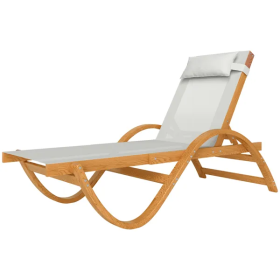 Rattan Rocking Chairs (Option: Cream White)