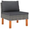 Garden Lounge Set Grey