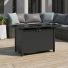 25" H x 42" W Steel Outdoor Fire Pit Table with Lid
