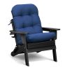 Adirondack Chair Cushion, High Back Rocking Chairs Cushion, Waterproof All-Weather Rocker Chair Cushion for Outdoor Patio Garden Porch