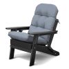 Adirondack Chair Cushion, High Back Rocking Chairs Cushion, Waterproof All-Weather Rocker Chair Cushion for Outdoor Patio Garden Porch